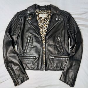 Mango Women Leather jacket